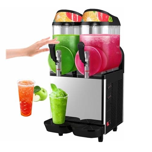 Machine À Granité GLJTUO, Broyeur Électrique Commerciaux Pour Glaces 36L, Idéal Pour Bars Et Parties Étivides