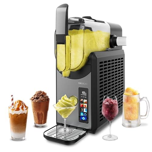 Cecotec Machine à Granités Twist&Ice 2600 Boissons prêtes en 15-60 min Contrôle Tactile Élégant Design Buse Anti-goutte