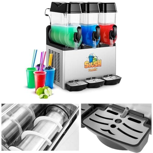 Machine à granitas ROYAL pour boissons frappées - Capacité 36 litres - 980 W - Évènements d'été - Sans BPA