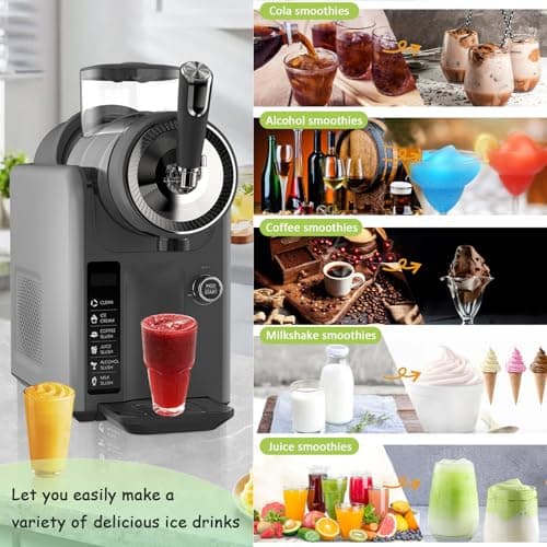 Machine à granité Haagen-Dazs 1,8 L/68 oz, pour la maison, 5 programmes prédéfinis, nettoyage automatique, pas besoin de