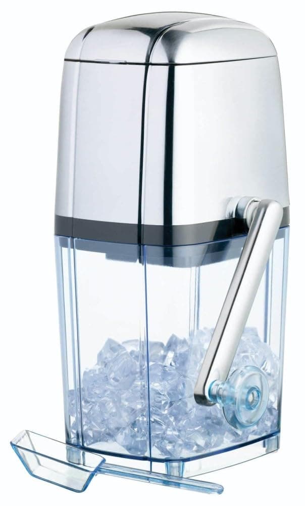 Machine à concasser les glaçons Bar Craft pour cocktails - Avec pelle à glace - Plastique et acier inoxydable - 15,5 x 1