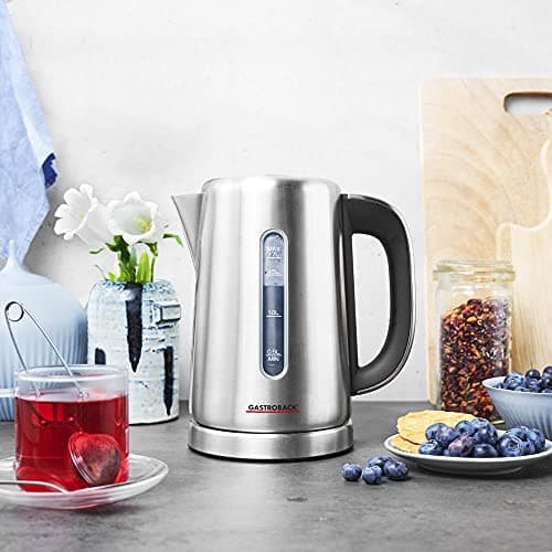 Boisset Gastroback Design Express Bouilloire 1,7 L 3000 W Noir pour Cuisine Électrique Fonctionnelle et Élégante Acier I