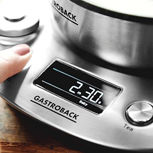 Gastroback Théière et bouilloire automatique multifonction pour thé et café - Design moderne et pratique - Cuisinez faci