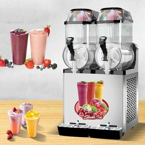 YGHBFRSZ Machine à granité Commerciale, Machine à Faire Fondre la Neige pour Supermarchés, Contrôle de Température Const