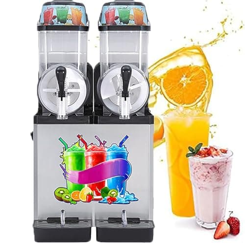 RoyceBee Machine à Margaritas Fraîches Autonettoyante pour la Maison, RoyceBee Machine à GranitéS sans Glaçons pour Prof