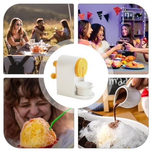 Rasoir à Glace Tktouci Manuel pour Cuisine et Pique-Nique | Outil de Concassage Sans Électricité | Maison et Food Truck