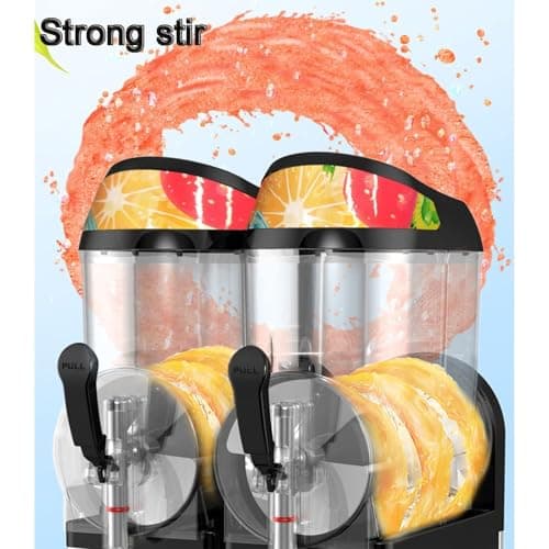 Machine À Granité GLJTUO, Broyeur Électrique Commerciaux Pour Glaces 36L, Idéal Pour Bars Et Parties Étivides