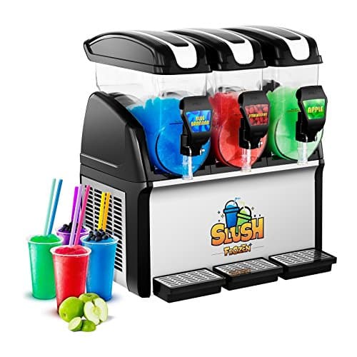 Machine à granitas ROYAL pour boissons frappées - Capacité 36 litres - 980 W - Évènements d'été - Sans BPA
