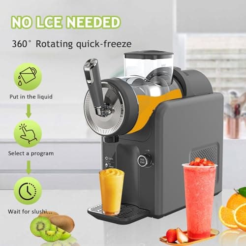 Machine à granité Haagen-Dazs 1,8 L/68 oz, pour la maison, 5 programmes prédéfinis, nettoyage automatique, pas besoin de