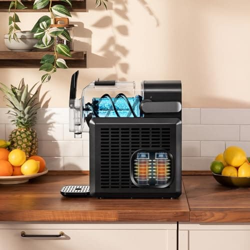 Cecotec Machine à Granités Twist&Ice 2600 Boissons prêtes en 15-60 min Contrôle Tactile Élégant Design Buse Anti-goutte