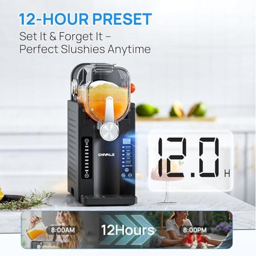 Machine à granités HEIHEIZI 1,6 L pour maison avec 6 programmes préréglés