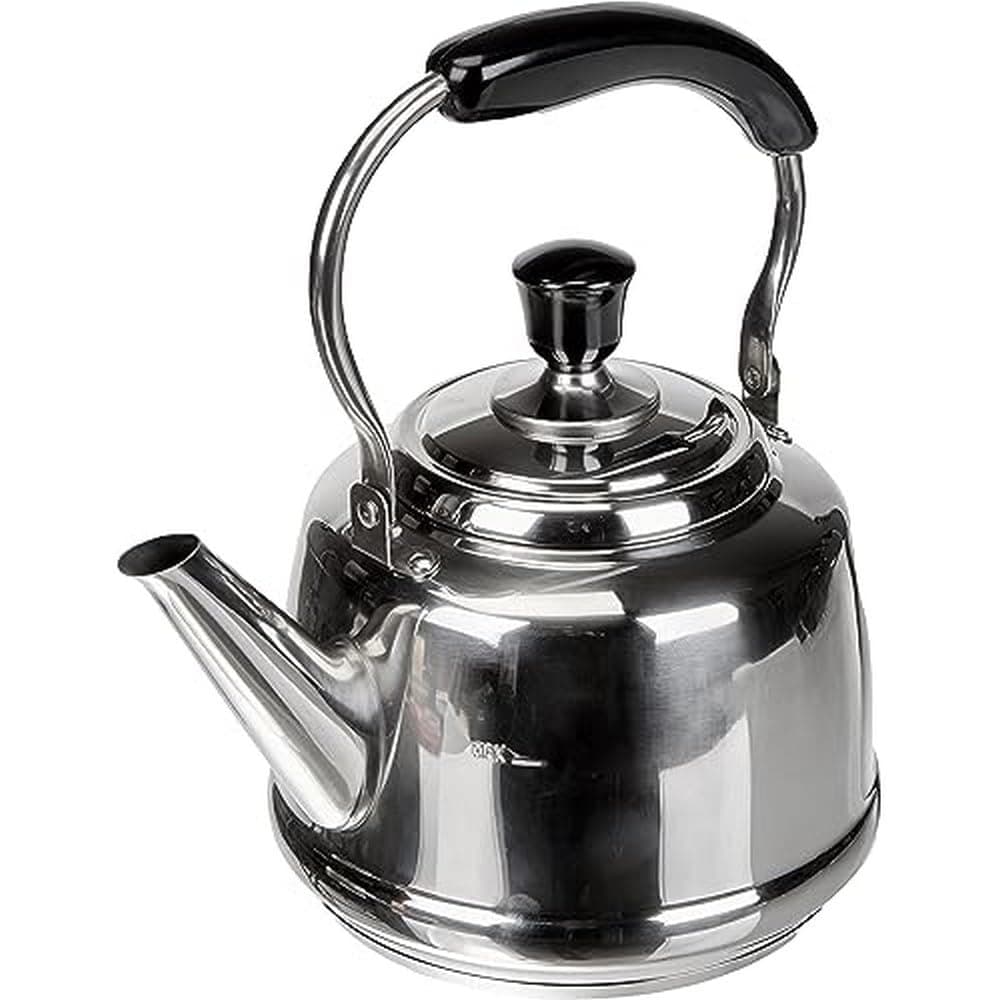 Beka 12028444 Bouilloire en Acier Inoxydable pour Cuisine Professionnelle - Réchauffement Rapide - 17 x 22 x 23 cm - Séc