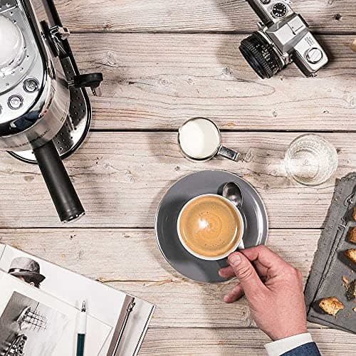 Gastroback Piccolo Espresso Machine Acier Inoxydable Blanc pour Professionnels de la Cuisine Suzuki Barnum 42717