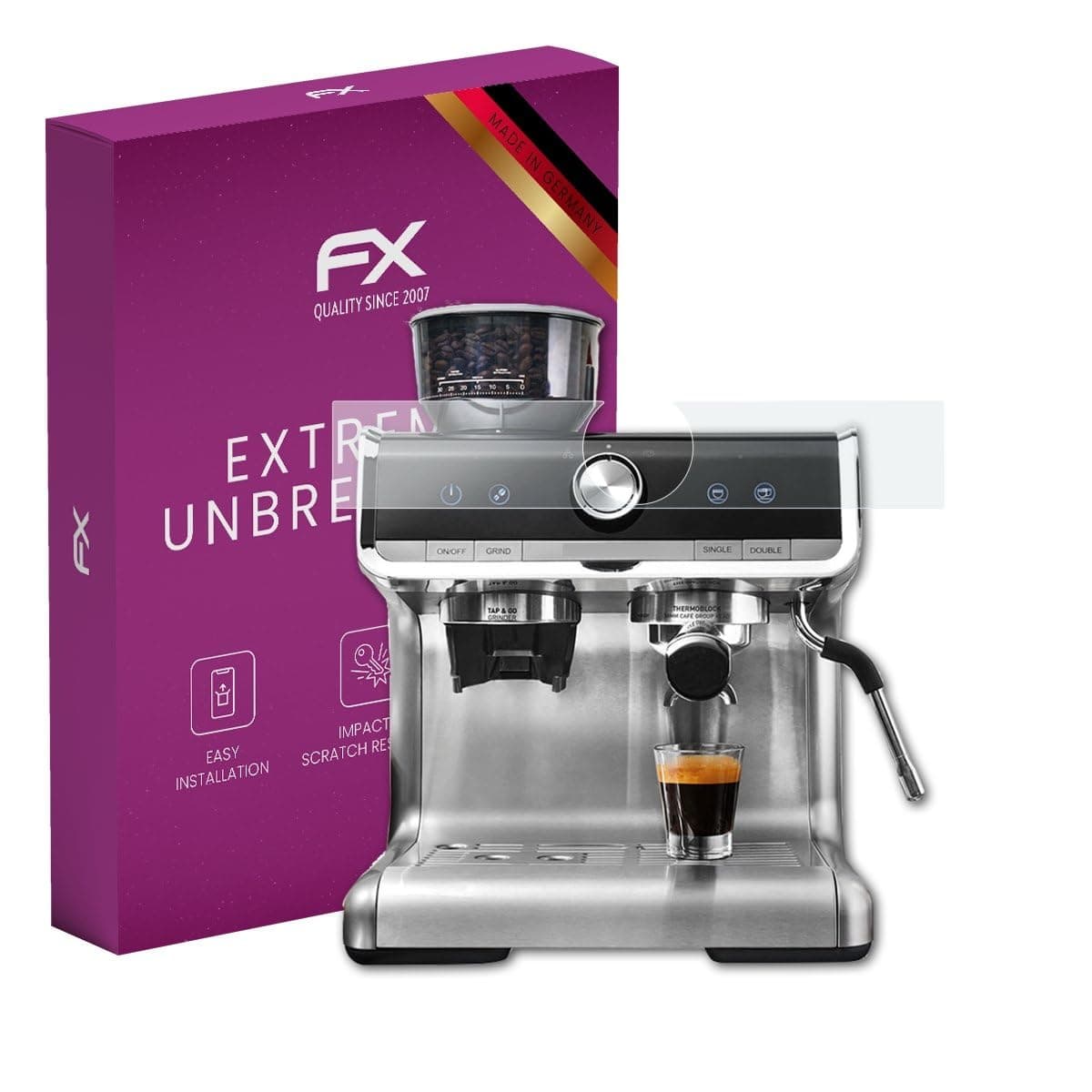 AtFoliX Protection Écran Gastroback Design Espresso Barista Pro - Protection Avancée 9H
| AtFoliX Verre Film Protection
