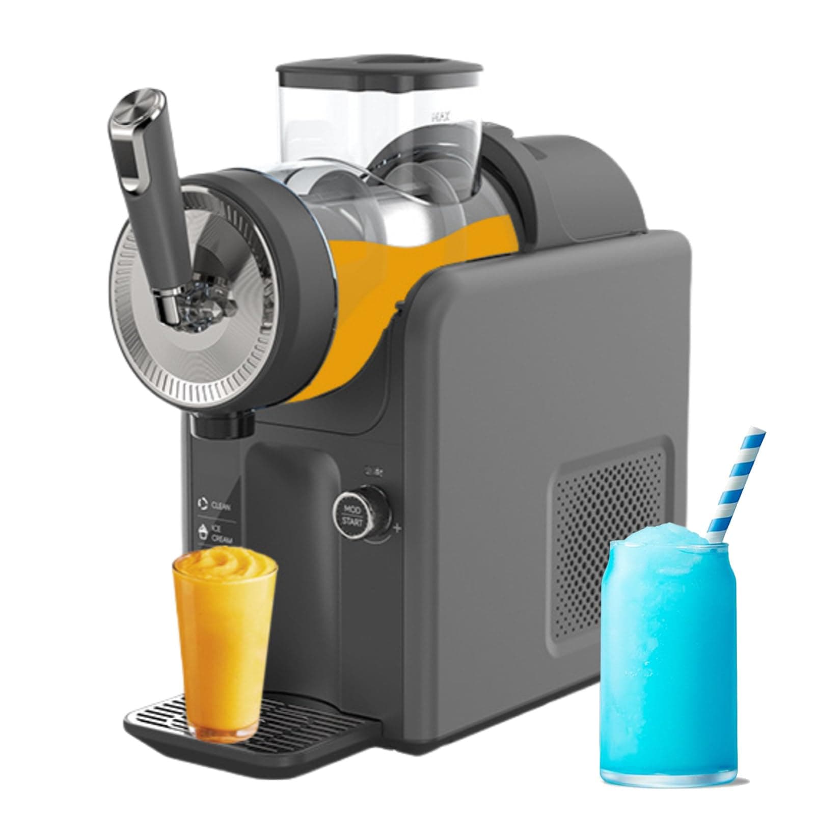 Machine à granité Haagen-Dazs 1,8 L/68 oz, pour la maison, 5 programmes prédéfinis, nettoyage automatique, pas besoin de
