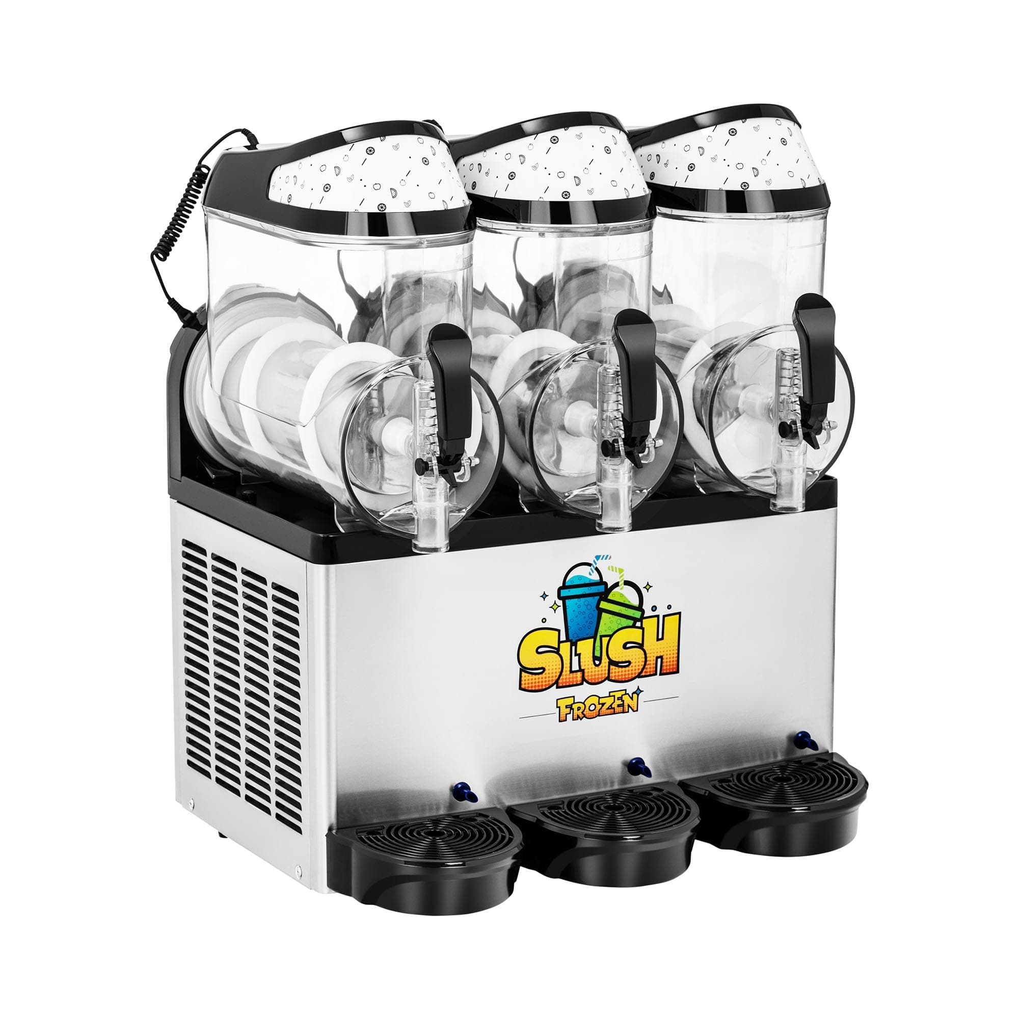 Royal Catering Machine Granités Appareil Électrique pour Évènements à Grande Échelle Fiable et Évitable du Givre (3 x 12