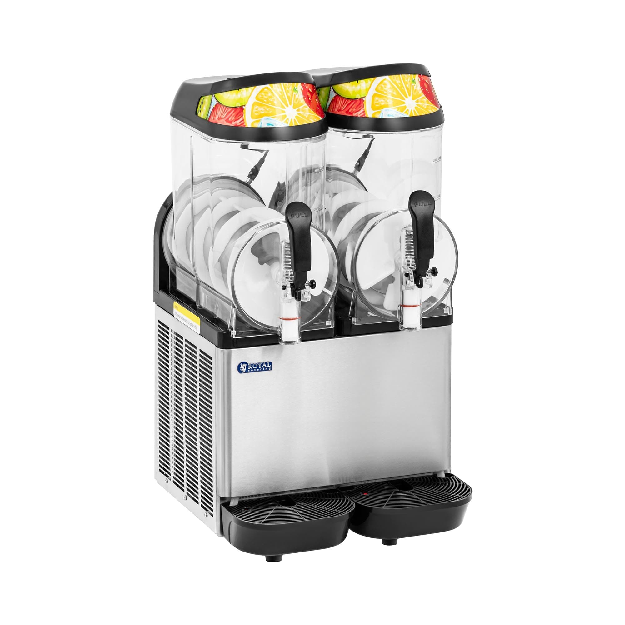Royal Catering Machine à granita professionnelleLED Panneau de commande numérique2 x 14 l
Royal Catering Machine à grani